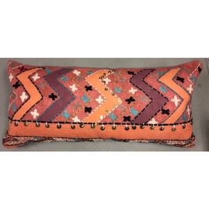Karma Living Bohemian Embroidered Pillow/Cushion